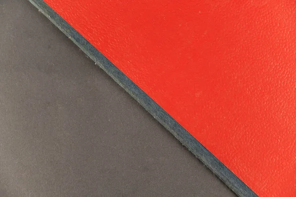 Ein Grau Roter Abstrakter Hintergrund Rechteck Diagonal Zwei Mehrfarbige Zonen — Stockfoto
