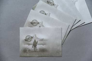 Posta zarflarının sınırlı sayıda üretimi 