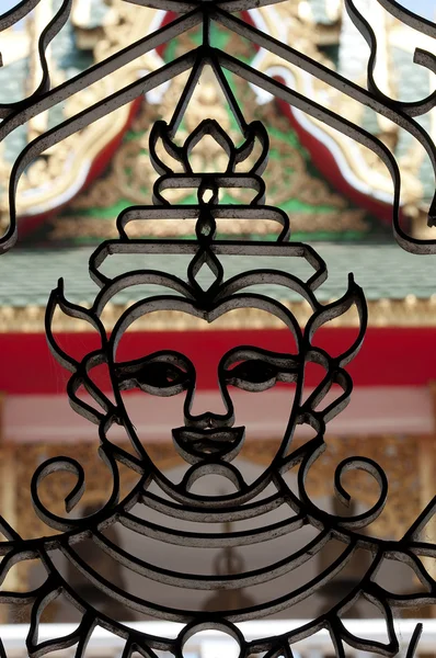 Silhueta de Buda — Fotografia de Stock