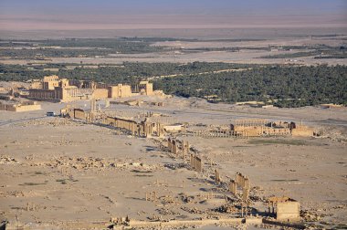 palmira Antik şehir kalıntıları