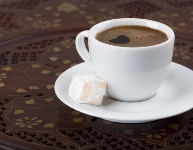 güçlü Türk kahvesi