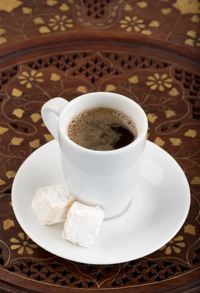 Turecká káva. — Stock fotografie
