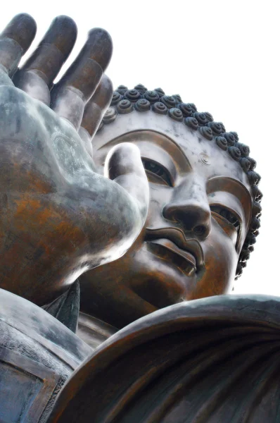 Shining gorgeous luminous Buddha — Stock fotografie