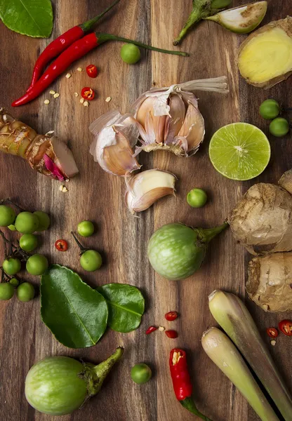 Comida tailandesa Ingredientes Fotografia De Stock