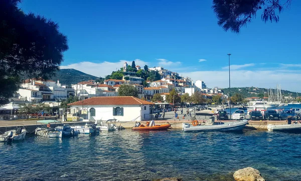 Nature Has Generously Rewarded Island Skiathos Picturesque Landscapes You Should — ストック写真