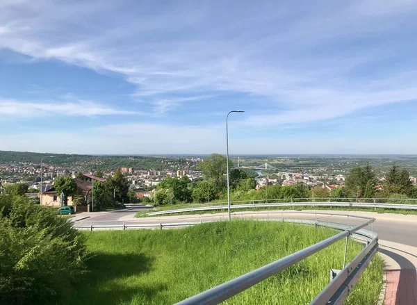 Vista Przemyl Desde Montículo Tatar Durante Muchos Siglos Tal Vez —  Fotos de Stock