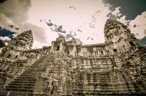 Angkor wat, Kambodža — Stock fotografie