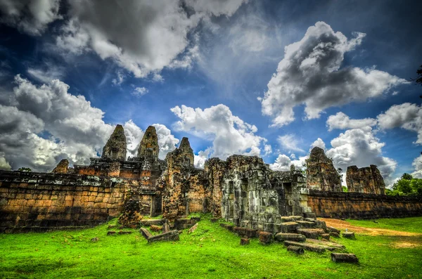 Ανατολή mebon, Καμπότζη, siem συγκεντρώνει, angkor wat — Φωτογραφία Αρχείου