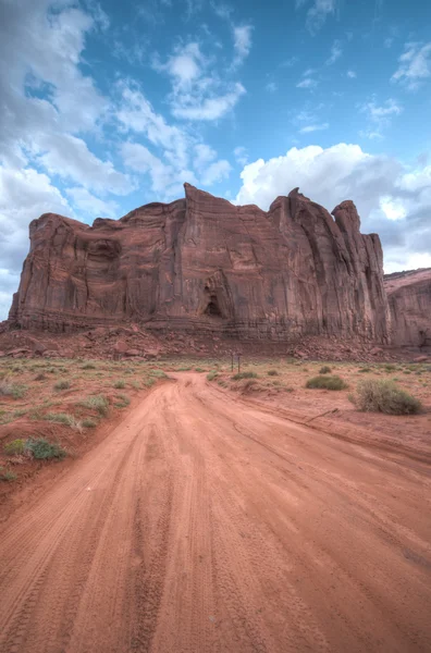 Monument Valley. Red Desert. — Stock Photo, Image