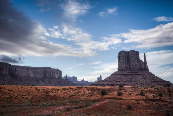 Typical Monument valley — Stock Photo, Image
