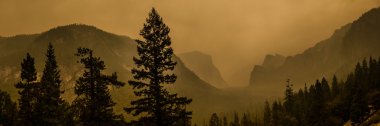 Panorama Yosemite clipart