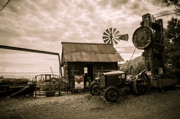 Ветряная мельница Джером Аризона — стоковое фото