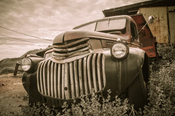 Vieux camion Jerome Arizona ville fantôme — Photo