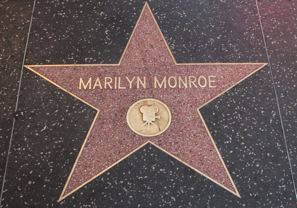 Marilyn Monroe Hollywood Star Stock Photo