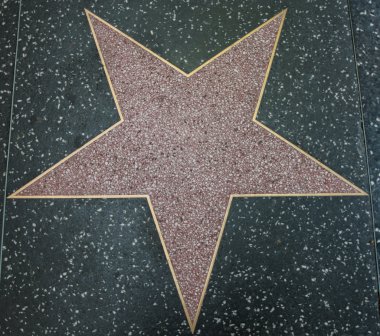 boş hollywood yıldızı