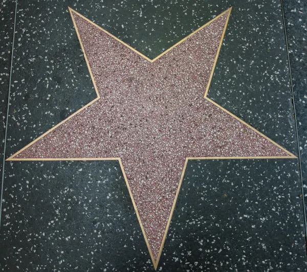 Boş hollywood yıldızı — Stok fotoğraf