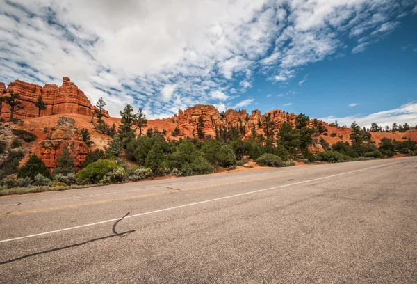 Camino a Bryce Canyon — Foto de Stock