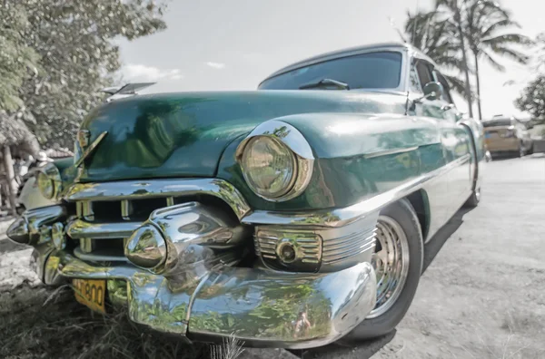 Cuba vinatage auto Caribisch gebied — Stockfoto