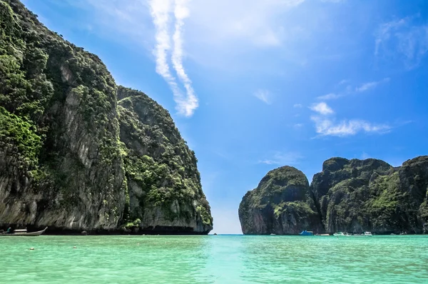 Maya Bay, Koh Phi Phi, Tailandia. El lugar para estar . — Foto de Stock