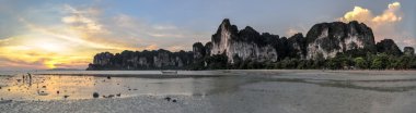 Panorama railay beach krabi, Tayland
