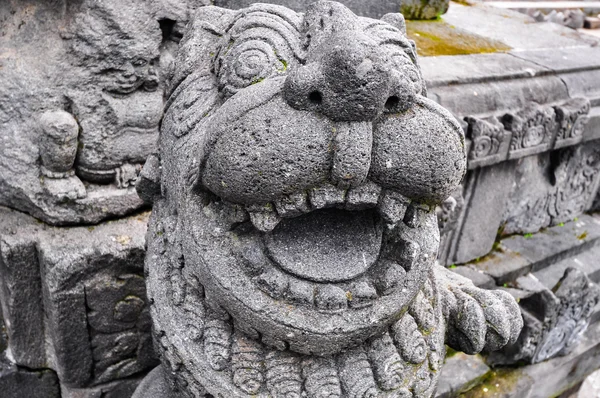 Fresco Hindu temple Prombanan complex in Yogjakarta in Java — Stock Photo, Image