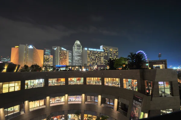 Ciudad de Singapur skyline finacial district —  Fotos de Stock
