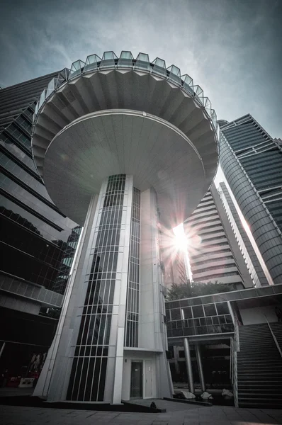 新加坡市天际线终局区 — 图库照片