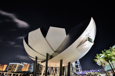 Singapur marina bay sands Müzesi