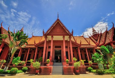phnom penh - Kamboçya Ulusal Müzesi