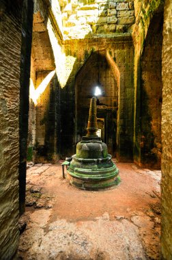 Antik Budist khmer tapınak kompleksi angkor wat, siem reap c