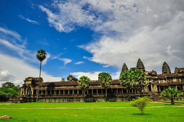Templo Bayon y complejo Angkor Wat Khmer en Siem Reap, Camboya — Foto de Stock