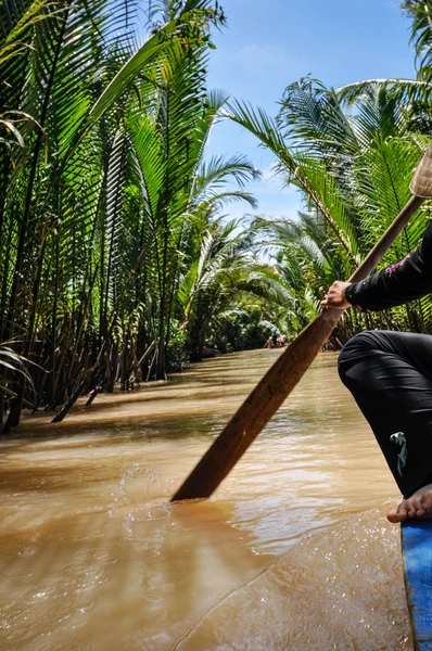 Delta do Mekong, An Giang, Vietnã — Fotografia de Stock