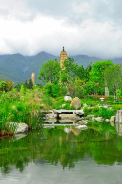 kulüp, Dali, Song Hanedanı şehir yeniden yunnan Eyaleti, Çin.