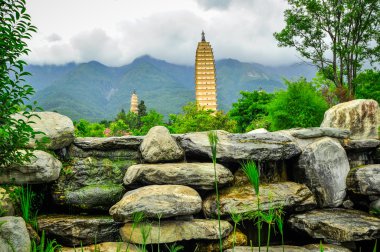 kulüp, Dali, Song Hanedanı şehir yeniden yunnan Eyaleti, Çin.