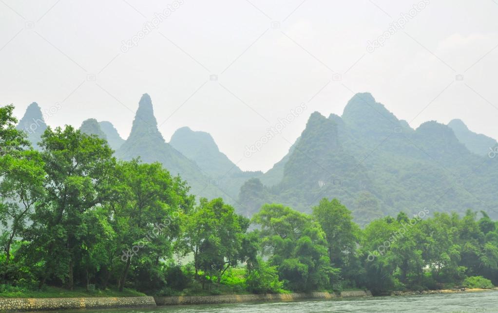 Guilin Park and Karst rocks Yangshuo