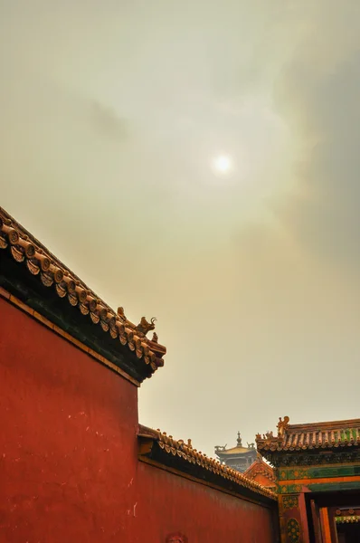 Förbjuden stad i beijing, Kina — Stockfoto