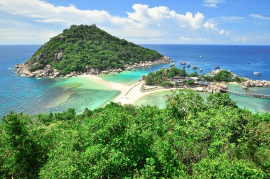 Koh tao Tayland Cennet Adası.