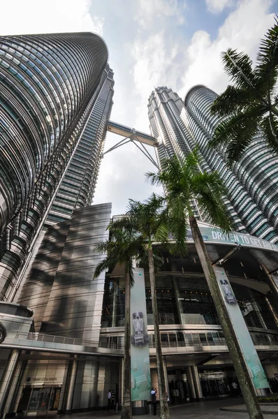 Kuala lumpur överblick över petronas twin towers — Stockfoto