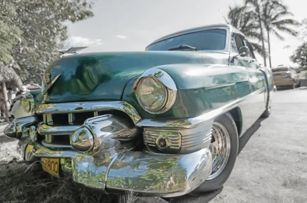 Cuba vinatage Auto Caraibi — Foto Stock