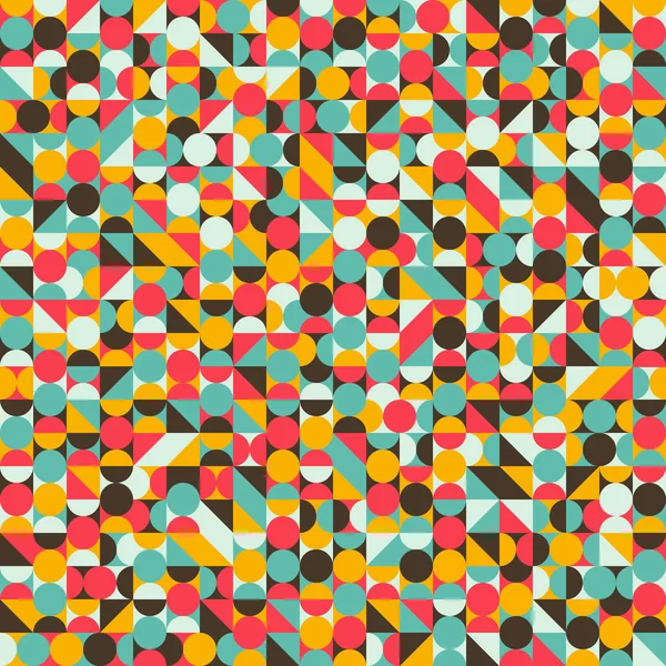 daireler ve üçgenler ile Seamless Modeli.