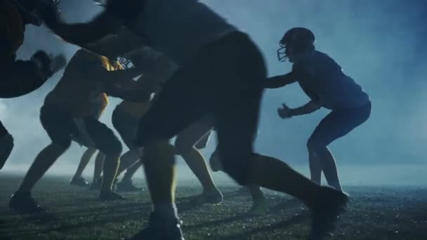 Amerikan Futbol Oyunu Başlıyor — Stok video