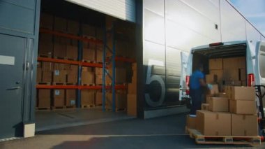 Depo çalışanlarının Van Aracı boşaltma zamanını ayarla