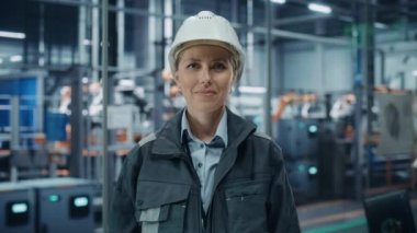 Araba Fabrikasında Kadın Mühendis Portresi