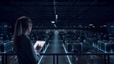 Veri Merkezi Spektialist Tablet Bilgisayarı Kullanıyor