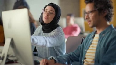 Çeşitli Öğrenciler Bilgisayar Bilimi Bilimi Sınıfı