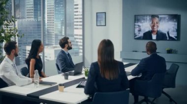 Ofis Video Konferansı Toplantısı