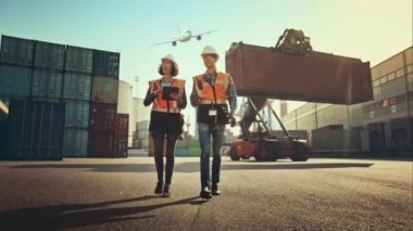 Endüstriyel Mühendisler: VFX Konteyner Terminalinde Crane Uçağı