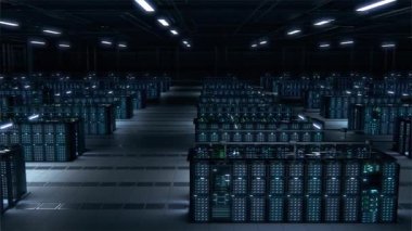 Veri Merkezi Sunucusu 3D Büyük Veri Odasını Rafa Kaldırıyor