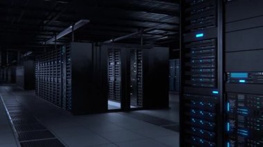 Veri Merkezi Sunucusu 3D Büyük Veri Odasını Rafa Kaldırıyor