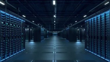 Veri Merkezi Sunucusu 3D Büyük Veri Odasını Rafa Kaldırıyor